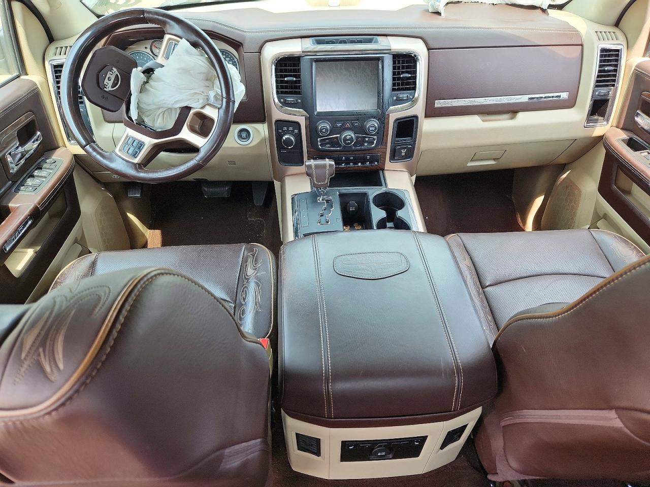 2013 Ram 1500 Longhorn Brown vin: 1C6RR7PT2DS660760