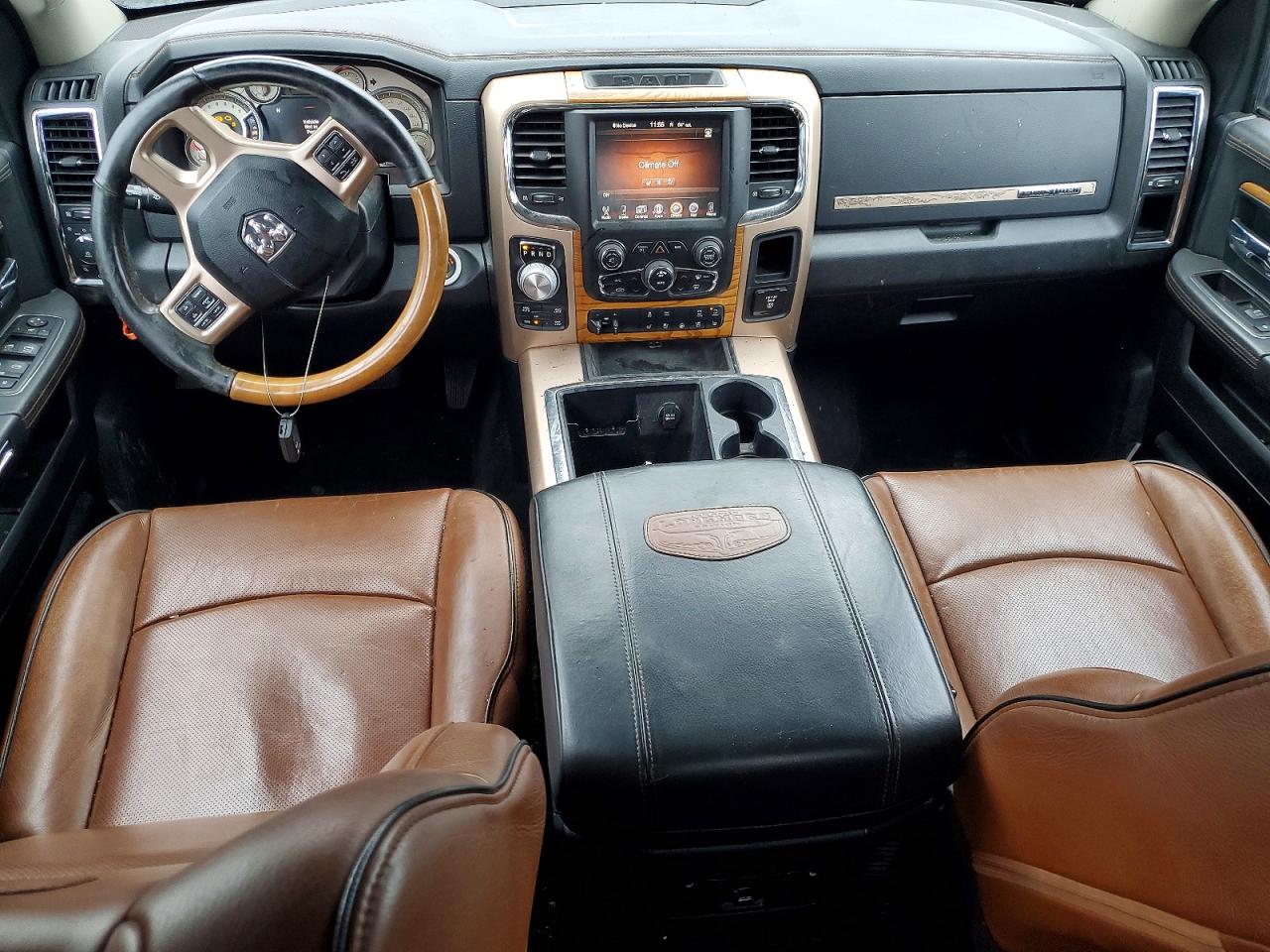 2014 Ram 1500 Longhorn Burgundy vin: 1C6RR7PT2ES346981