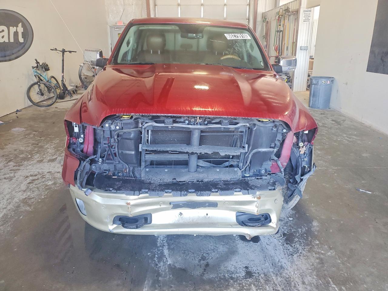 2014 Ram 1500 Longhorn Burgundy vin: 1C6RR7PT2ES346981
