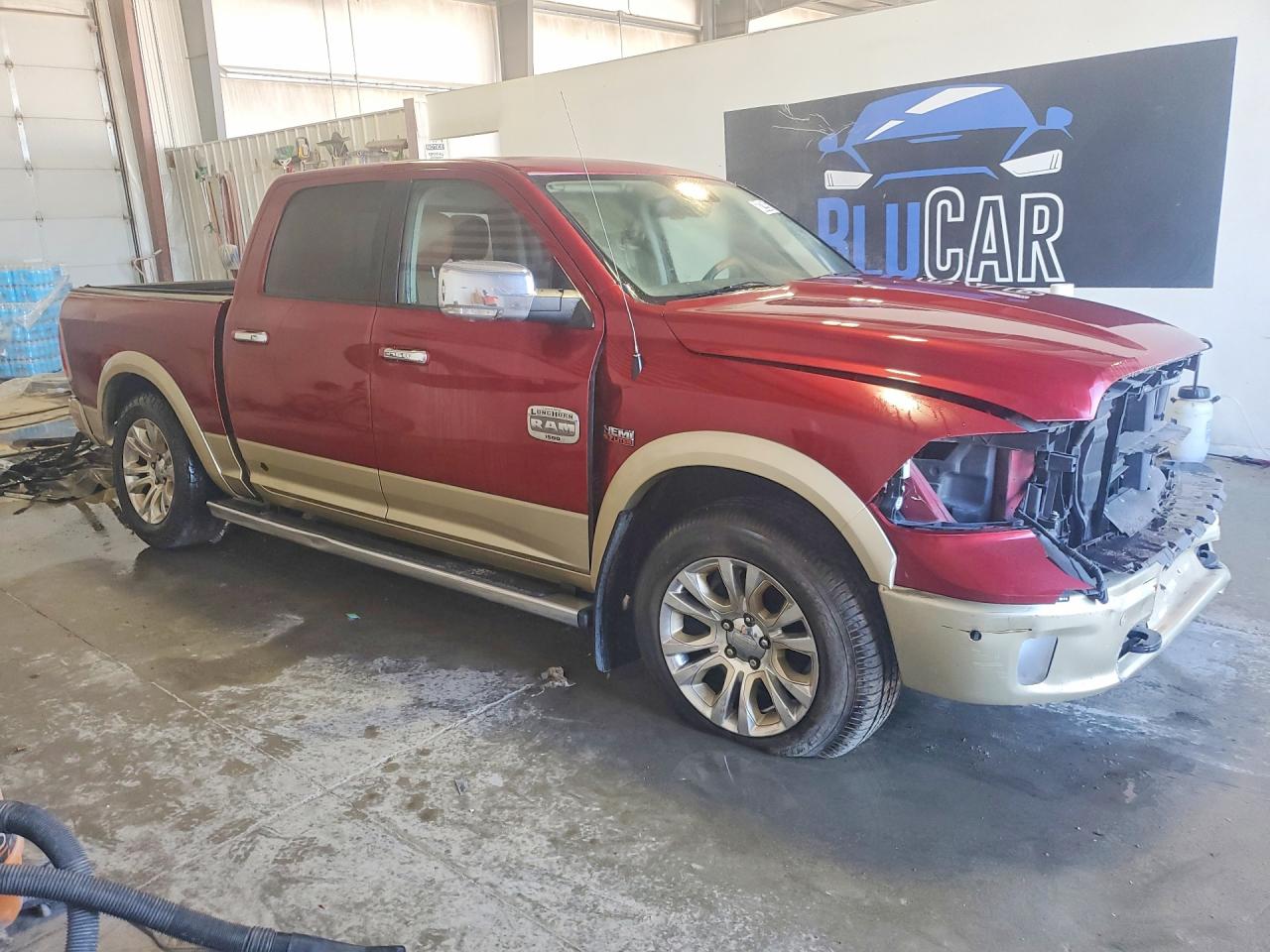 2014 Ram 1500 Longhorn Burgundy vin: 1C6RR7PT2ES346981