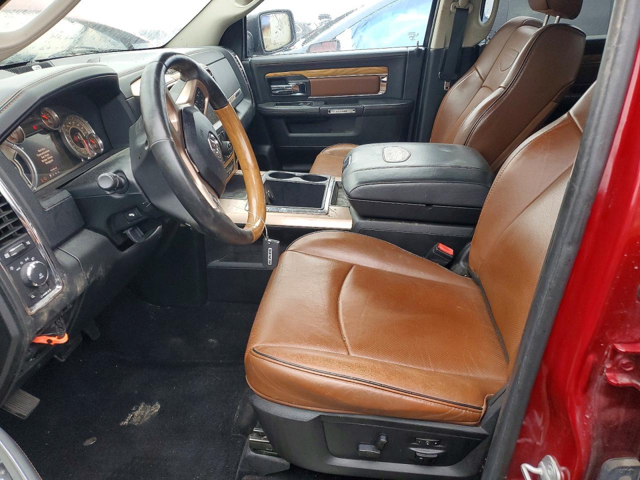2014 Ram 1500 Longhorn Burgundy vin: 1C6RR7PT2ES346981