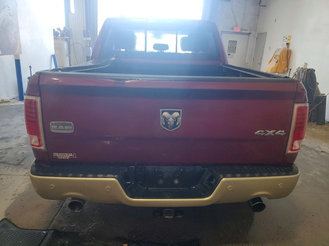 2014 Ram 1500 Longhorn Burgundy vin: 1C6RR7PT2ES346981
