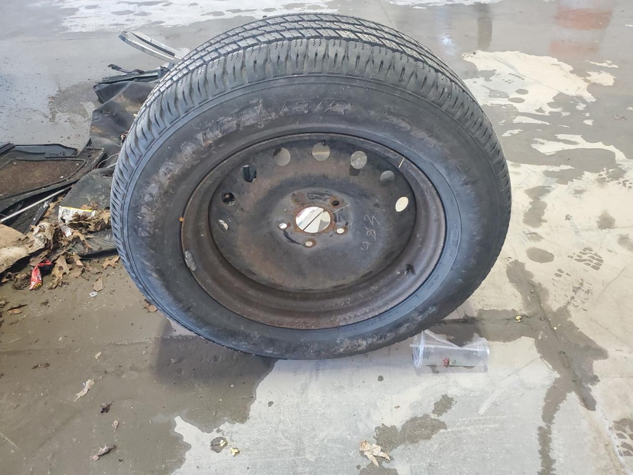 2014 Ram 1500 Longhorn Burgundy vin: 1C6RR7PT2ES346981 Damage: Spare Tire, Worn, Replacement Required