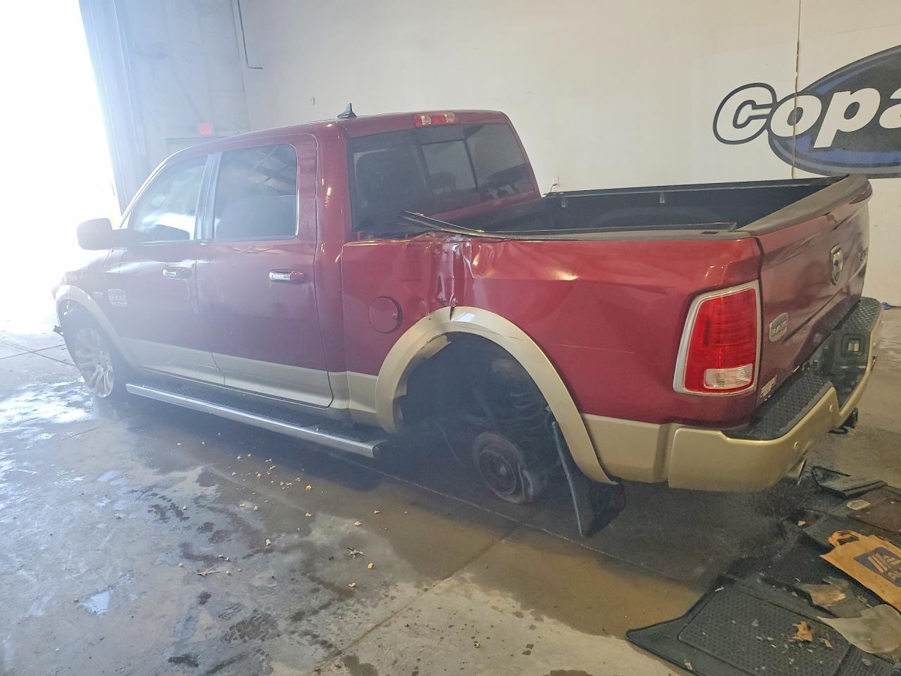 2014 Ram 1500 Longhorn Burgundy vin: 1C6RR7PT2ES346981