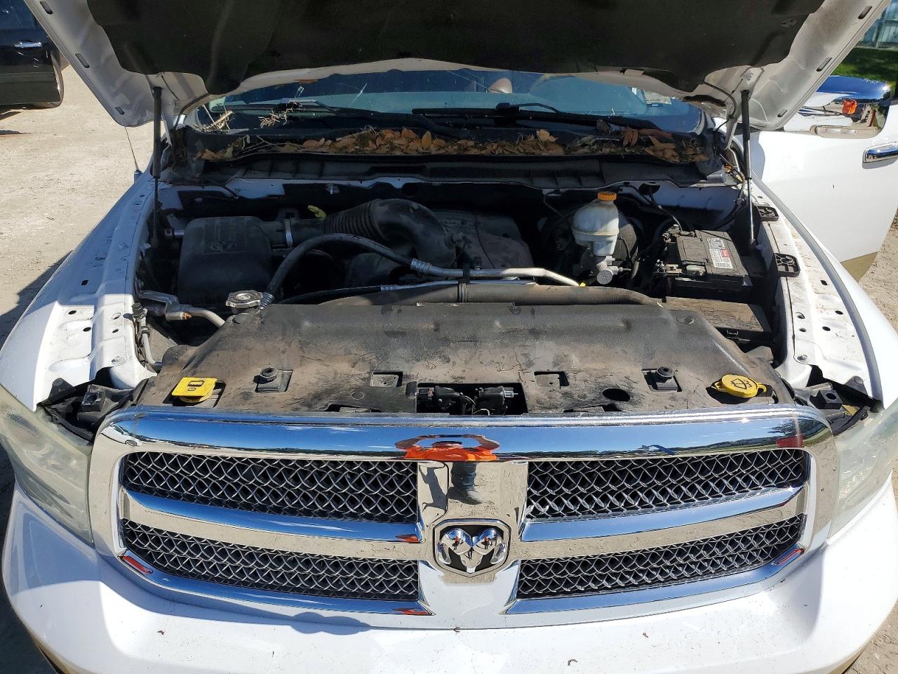 2013 Ram 1500 Longhorn White vin: 1C6RR7PT3DS547707