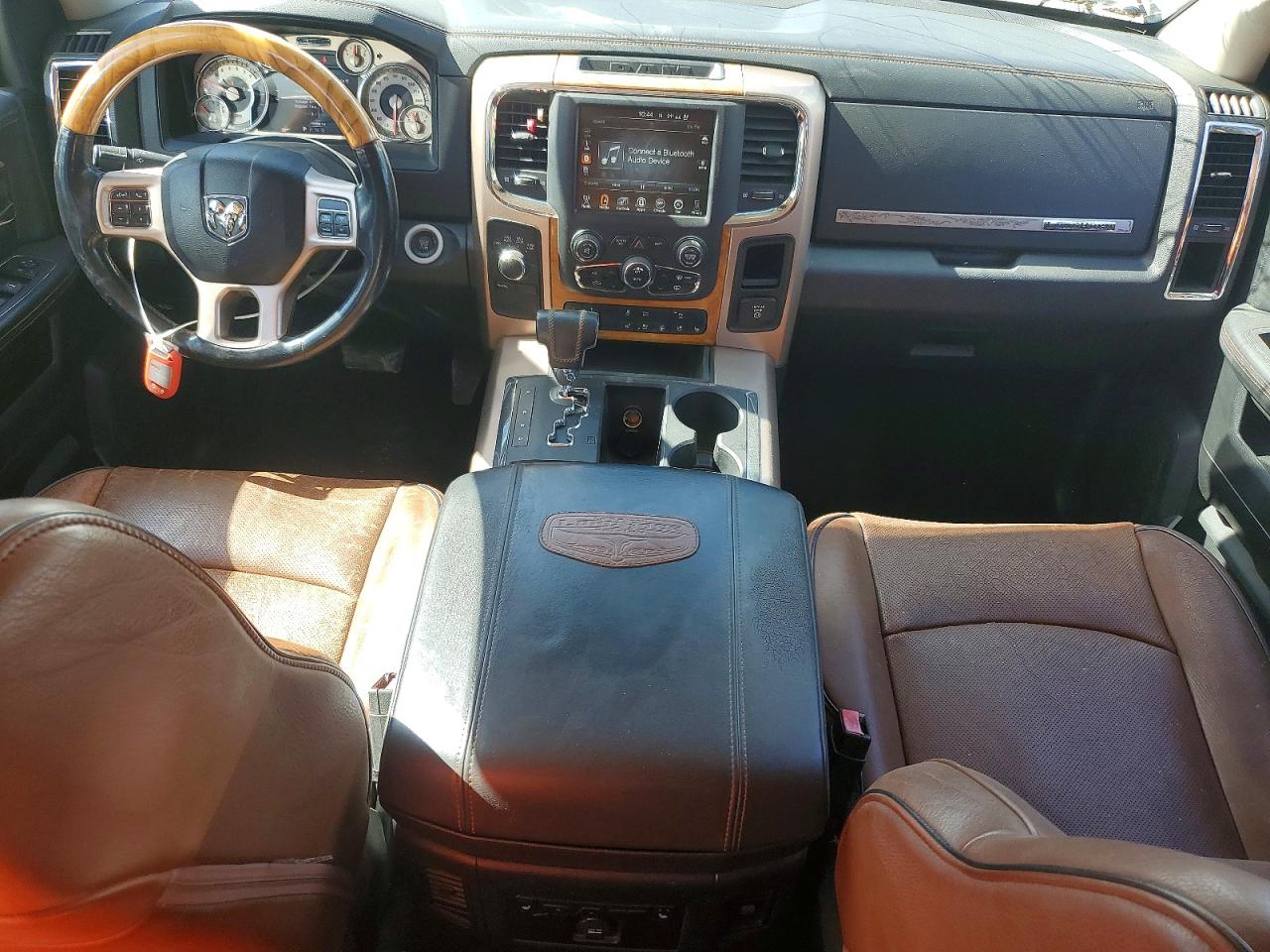 2013 Ram 1500 Longhorn White vin: 1C6RR7PT3DS547707