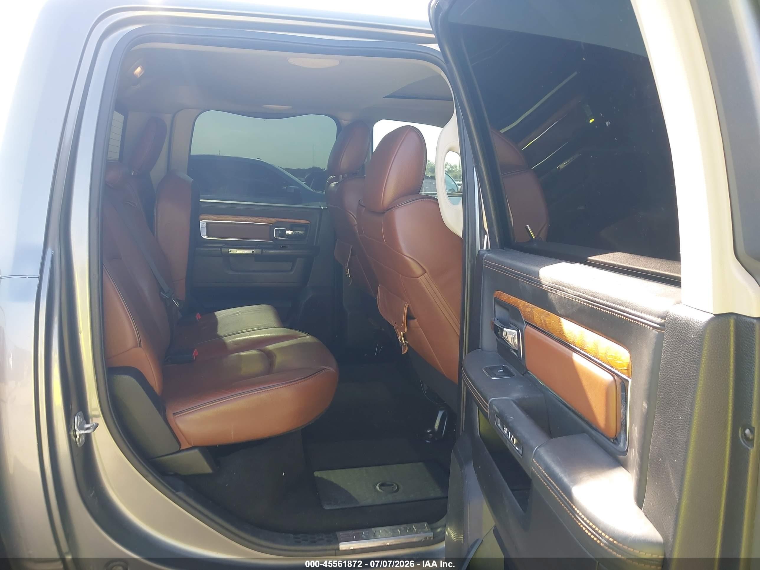 2013 Ram 1500 Laramie Longhorn Edition Серый vin: 1C6RR7PT3DS699342