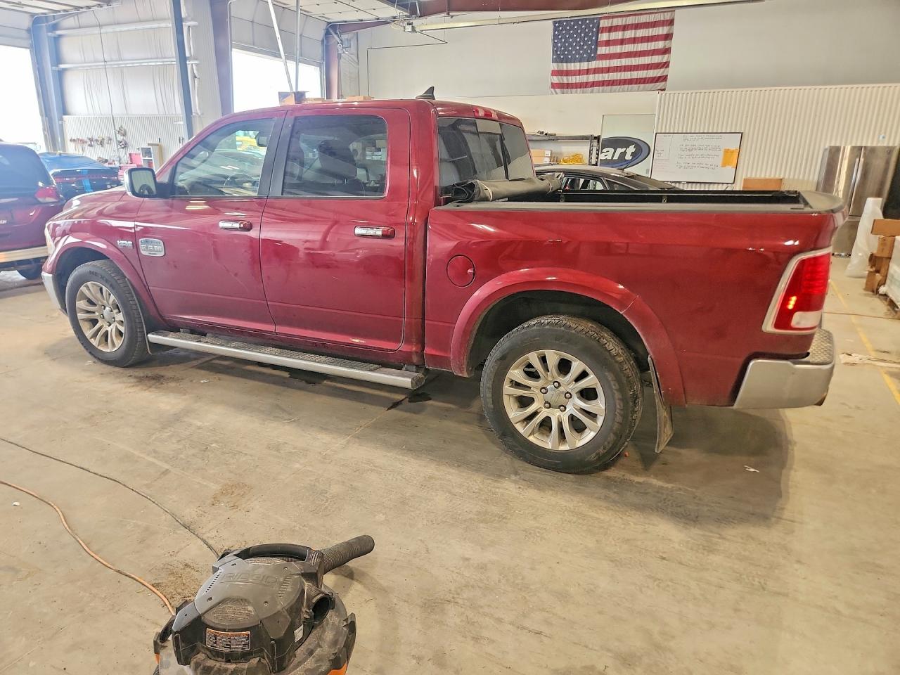 2014 Ram 1500 Longhorn Красный vin: 1C6RR7PT3ES200816
