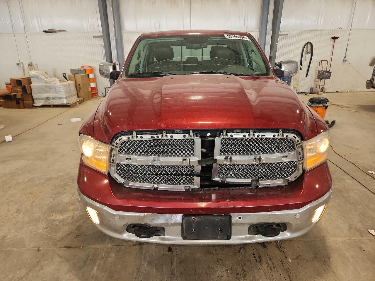 2014 Ram 1500 Longhorn Красный vin: 1C6RR7PT3ES200816
