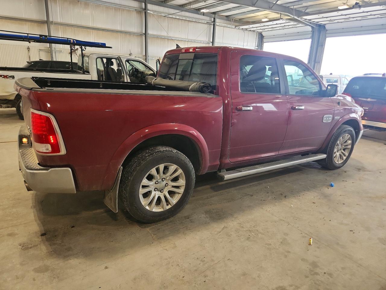 2014 Ram 1500 Longhorn Красный vin: 1C6RR7PT3ES200816