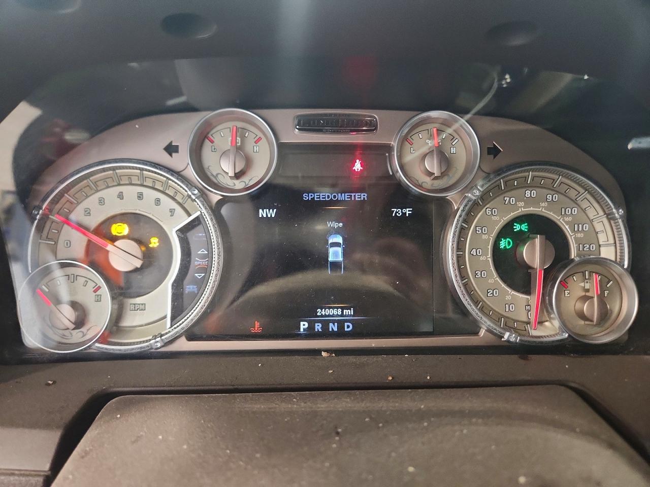 2014 Ram 1500 Longhorn Красный vin: 1C6RR7PT3ES200816