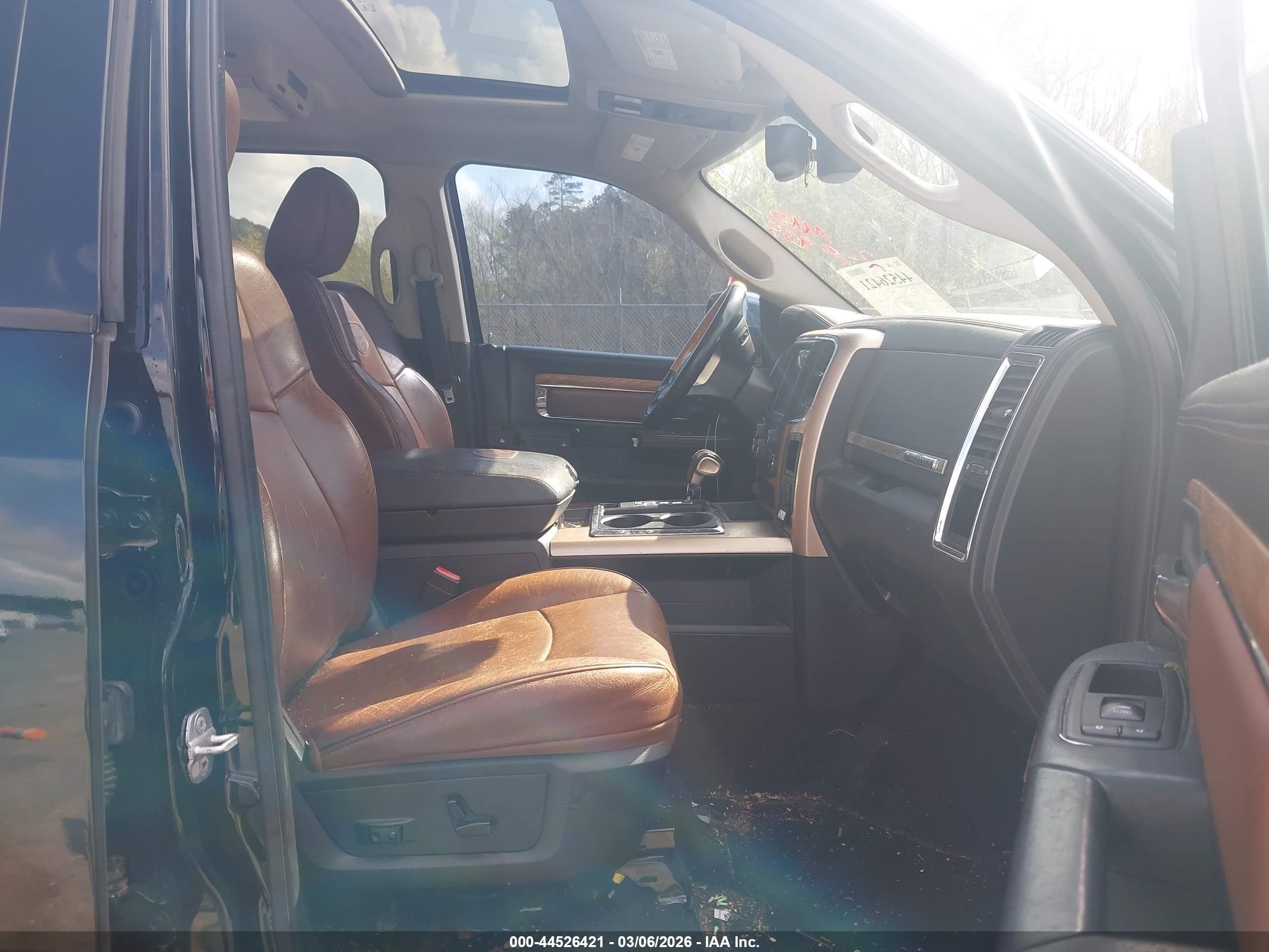 2013 Ram 1500 Laramie Longhorn Edition Черный vin: 1C6RR7PT4DS595331