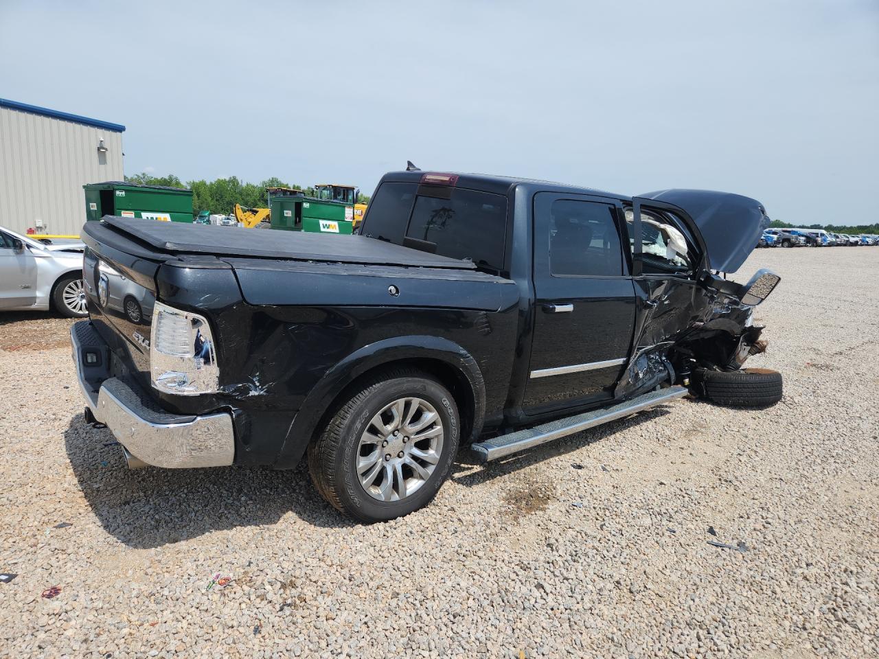 2015 Ram 1500 Longhorn Black vin: 1C6RR7PT4FS599270