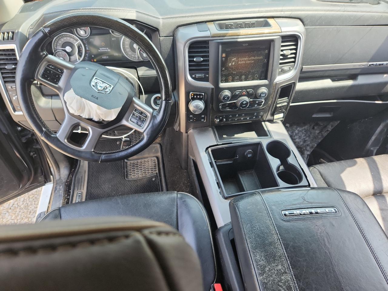 2015 Ram 1500 Longhorn Black vin: 1C6RR7PT4FS599270