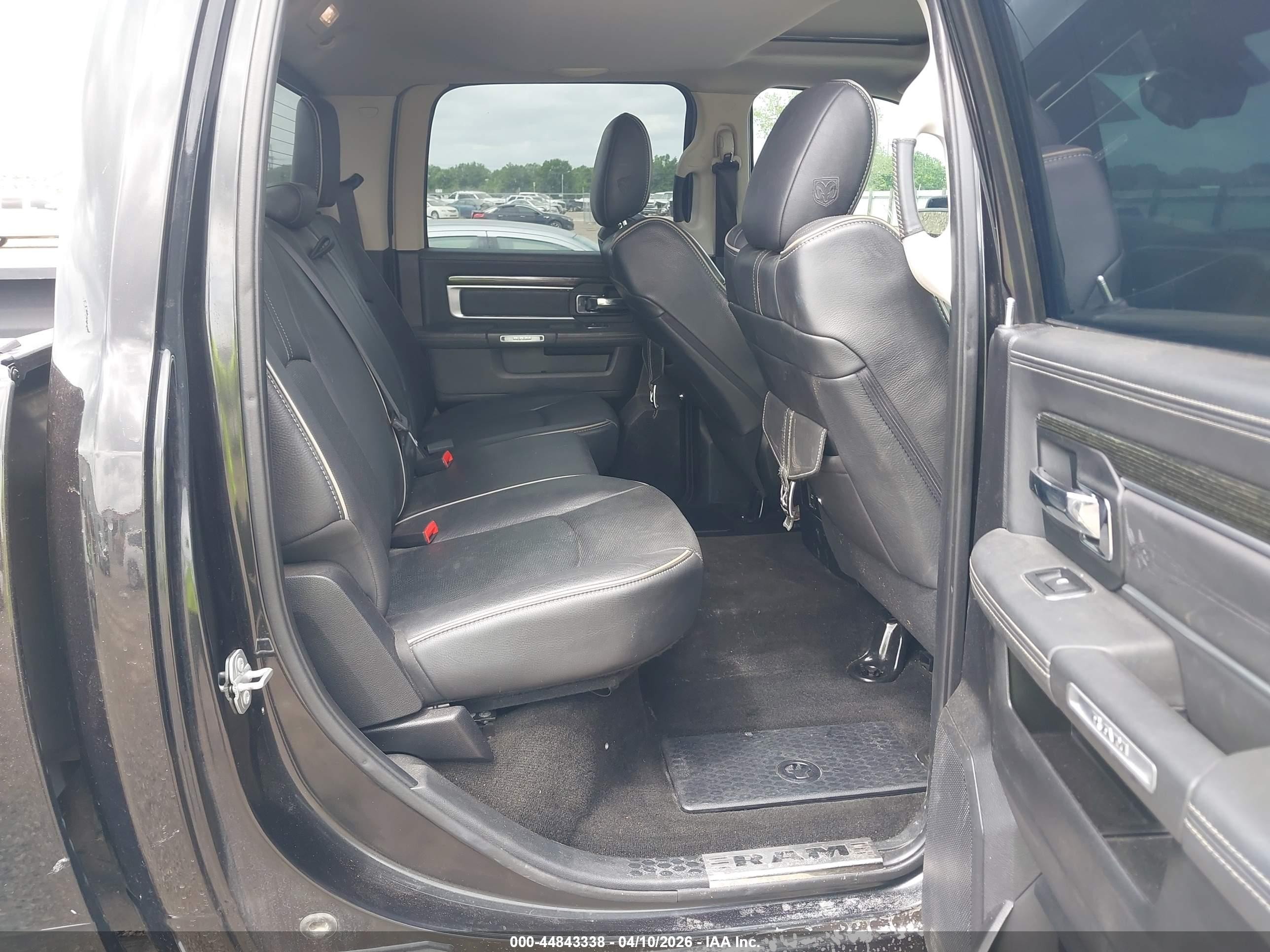 2015 Ram 1500 Laramie Limited Black vin: 1C6RR7PT4FS682634