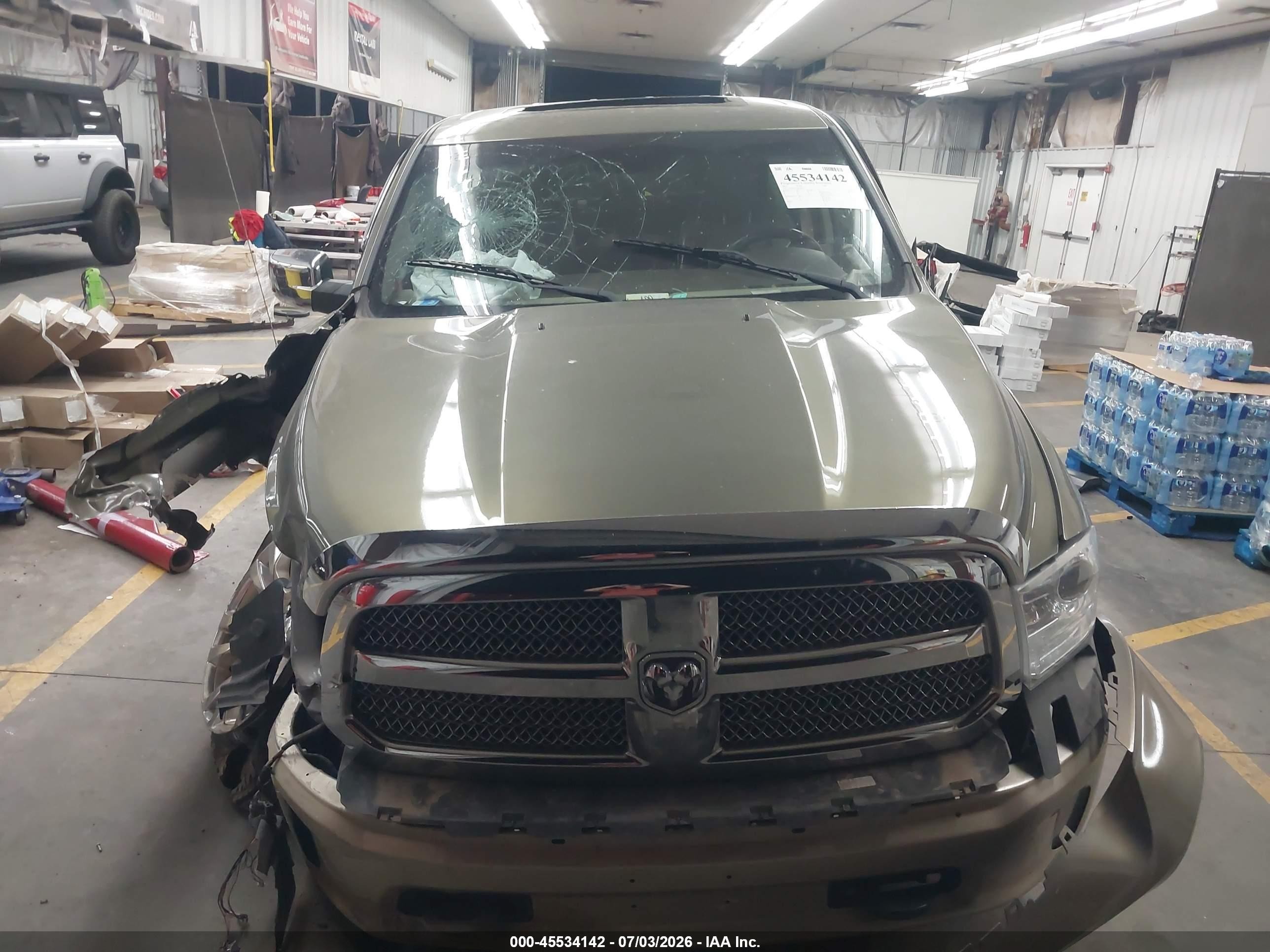 2013 Ram 1500 Laramie Longhorn Edition Brown vin: 1C6RR7PT5DS689167