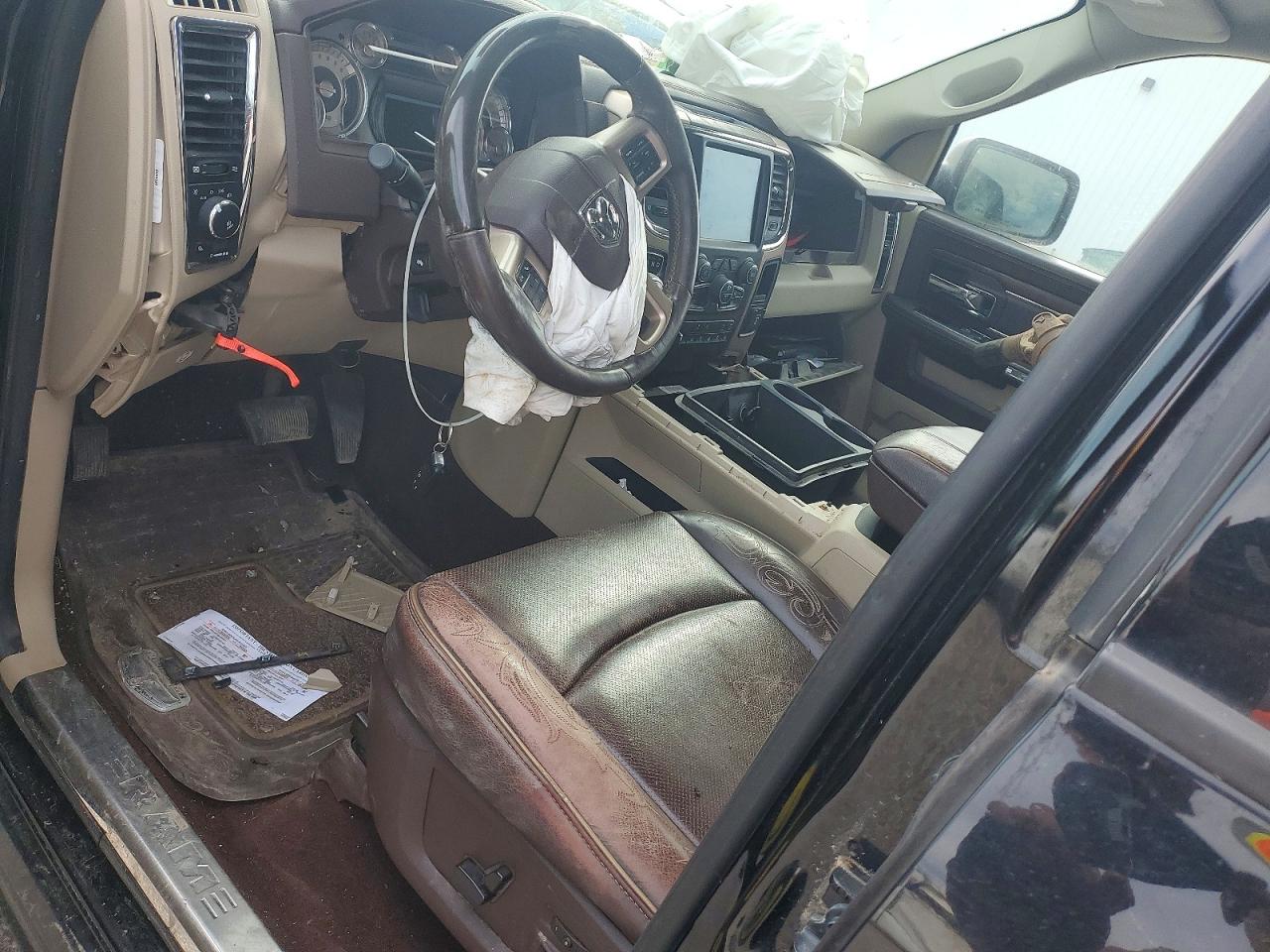 2014 Ram 1500 Longhorn Черный vin: 1C6RR7PT5ES169567