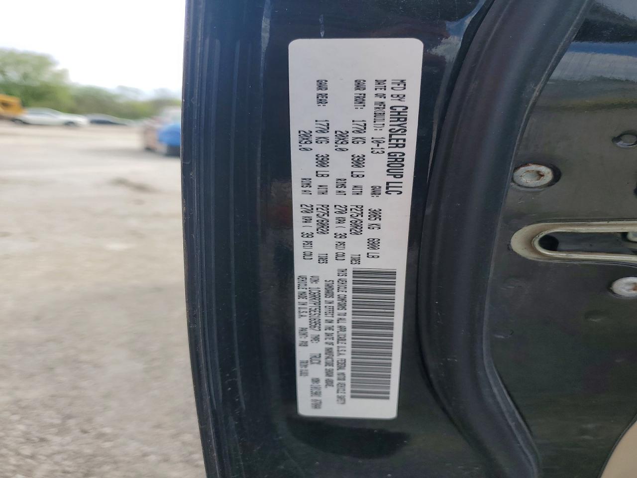 2014 Ram 1500 Longhorn Черный vin: 1C6RR7PT5ES169567