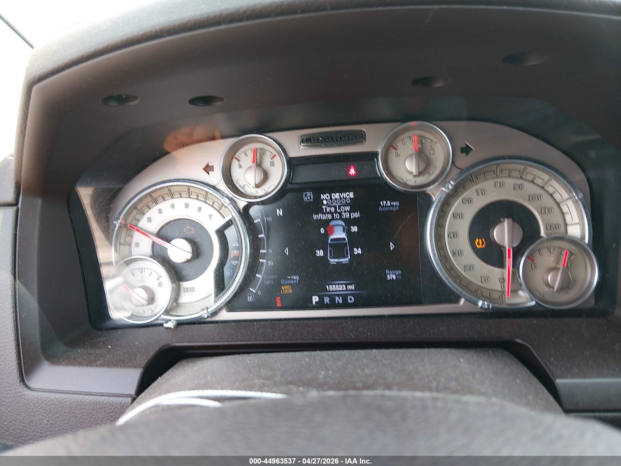 2016 Ram 1500 Longhorn Черный vin: 1C6RR7PT5GS235845