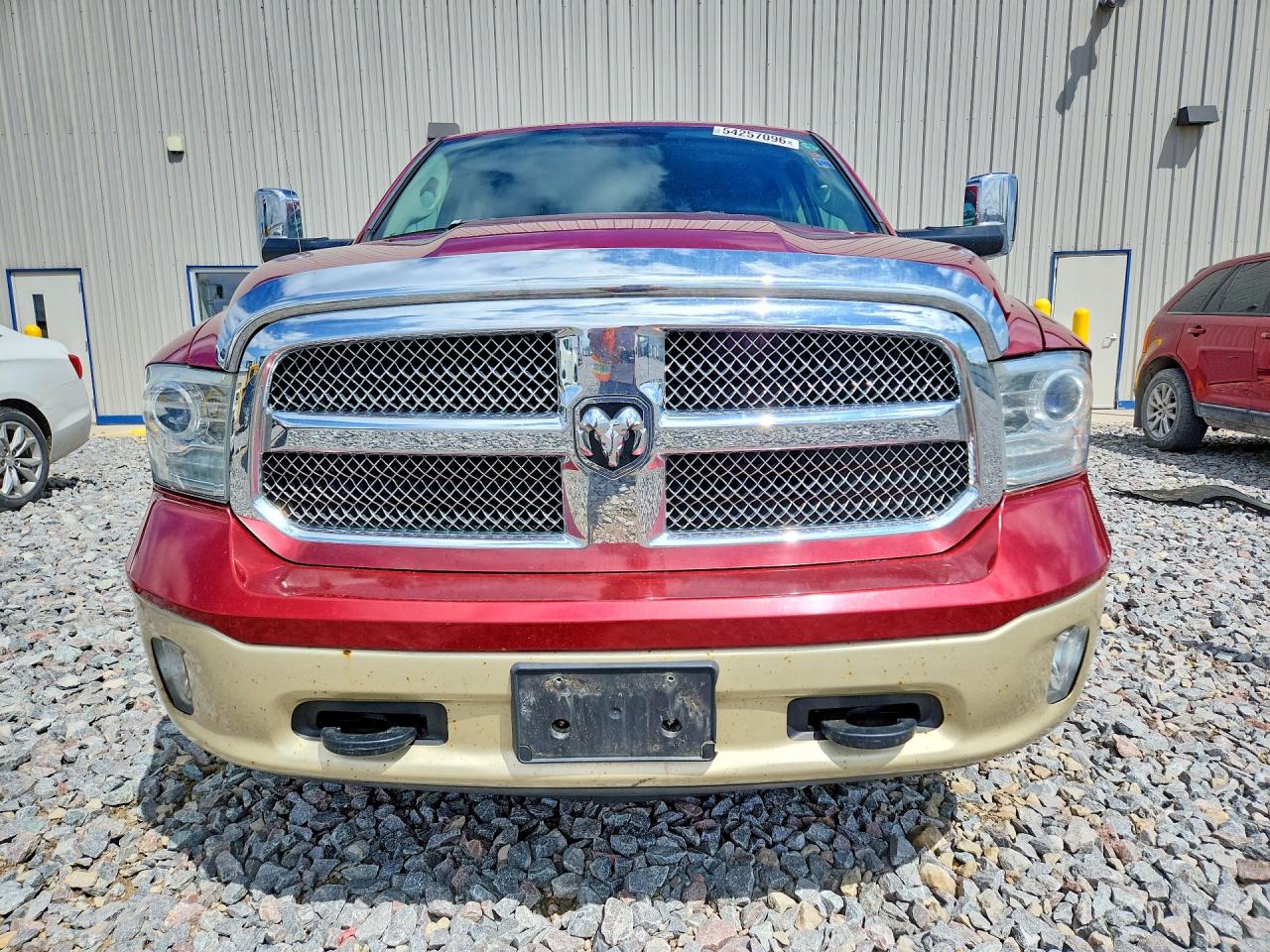 2014 Ram 1500 Longhorn Burgundy vin: 1C6RR7PT6ES107708