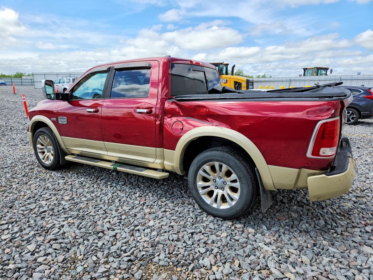 2014 Ram 1500 Longhorn Burgundy vin: 1C6RR7PT6ES107708