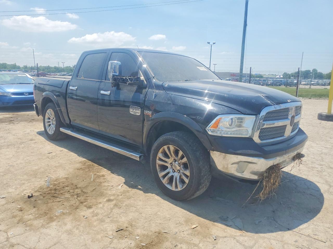 2014 Ram 1500 Longhorn Black vin: 1C6RR7PT6ES136433