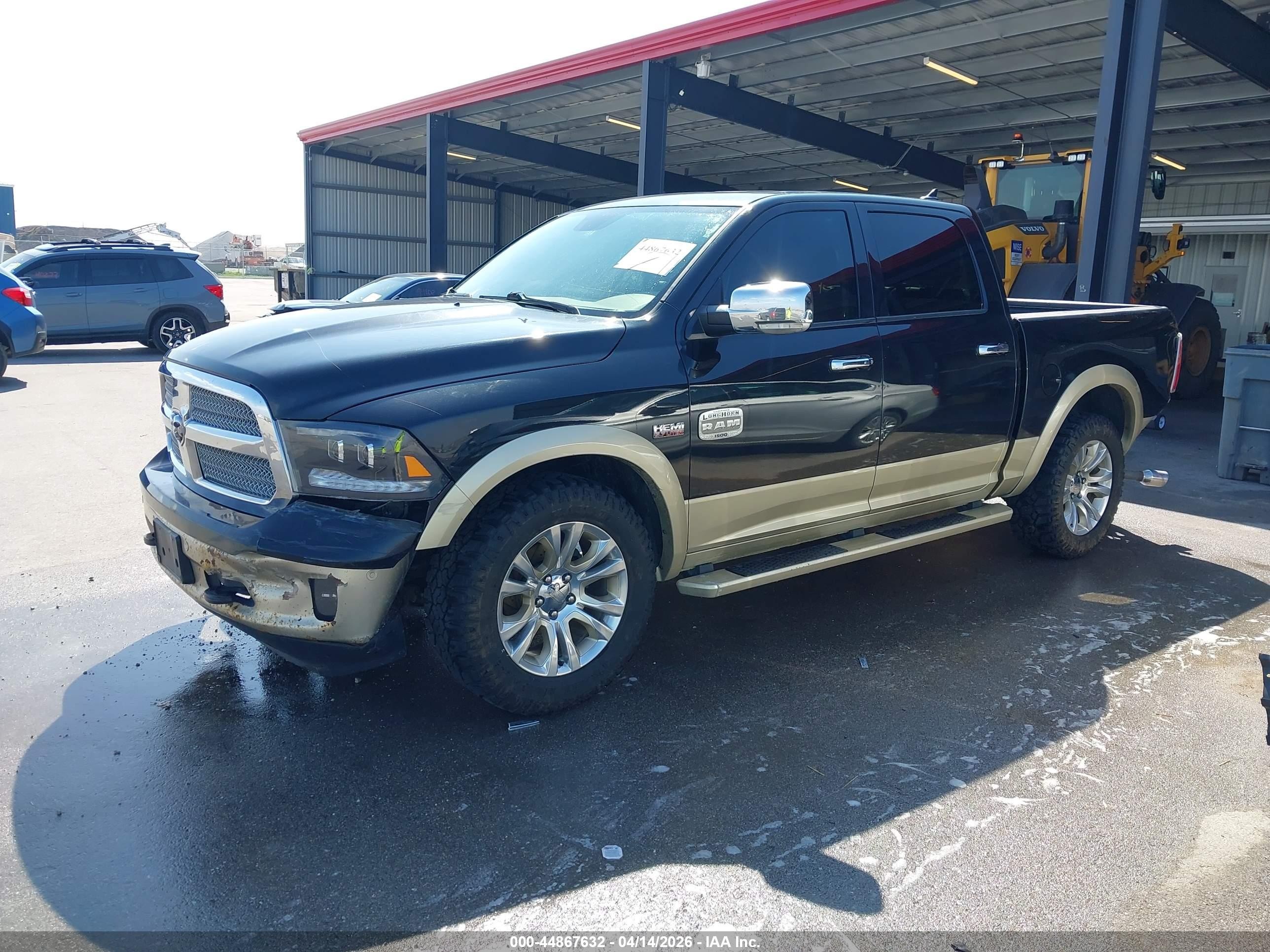 2015 Ram 1500 Laramie Longhorn Black vin: 1C6RR7PT6FS682800