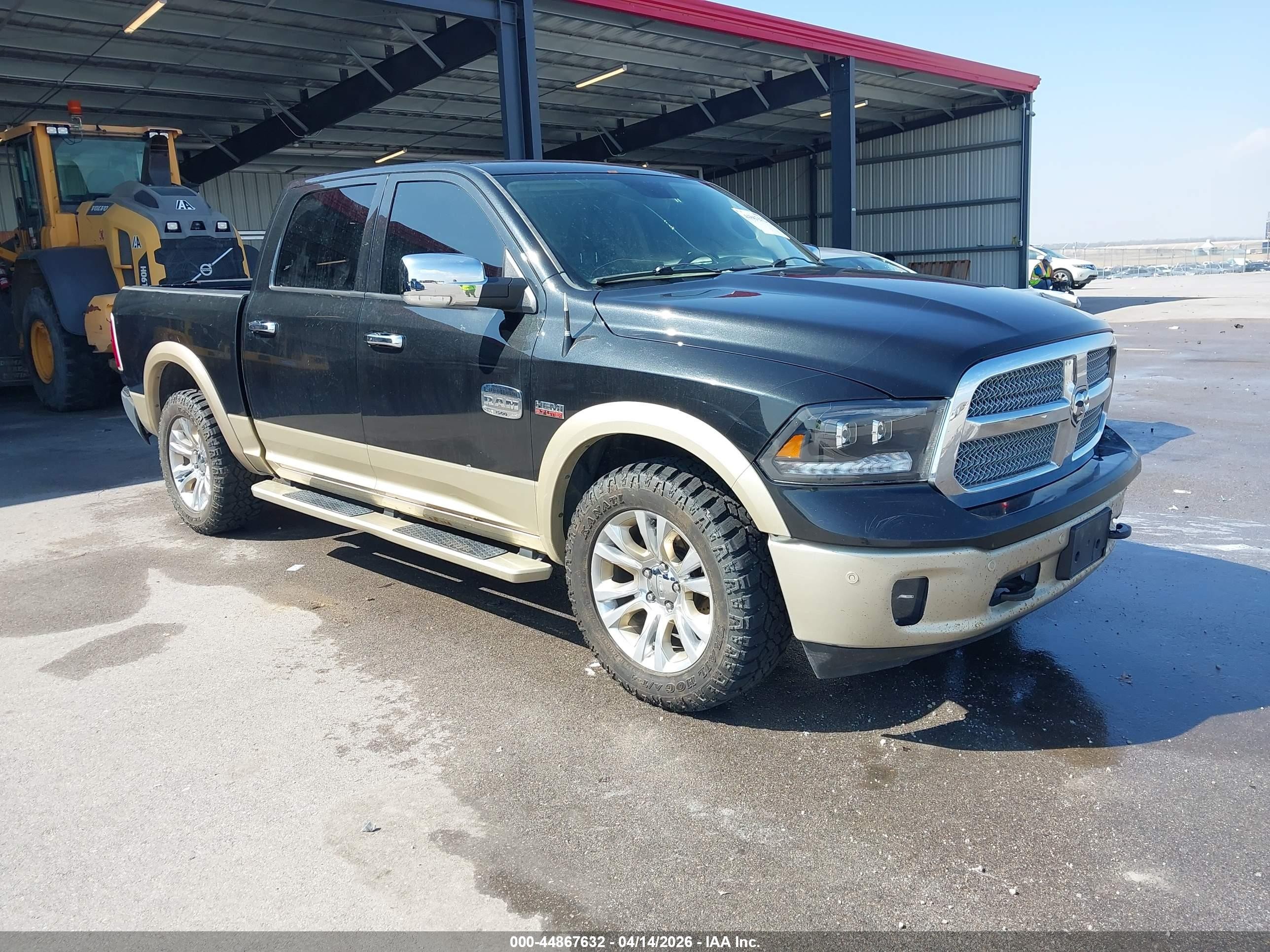2015 Ram 1500 Laramie Longhorn Black vin: 1C6RR7PT6FS682800