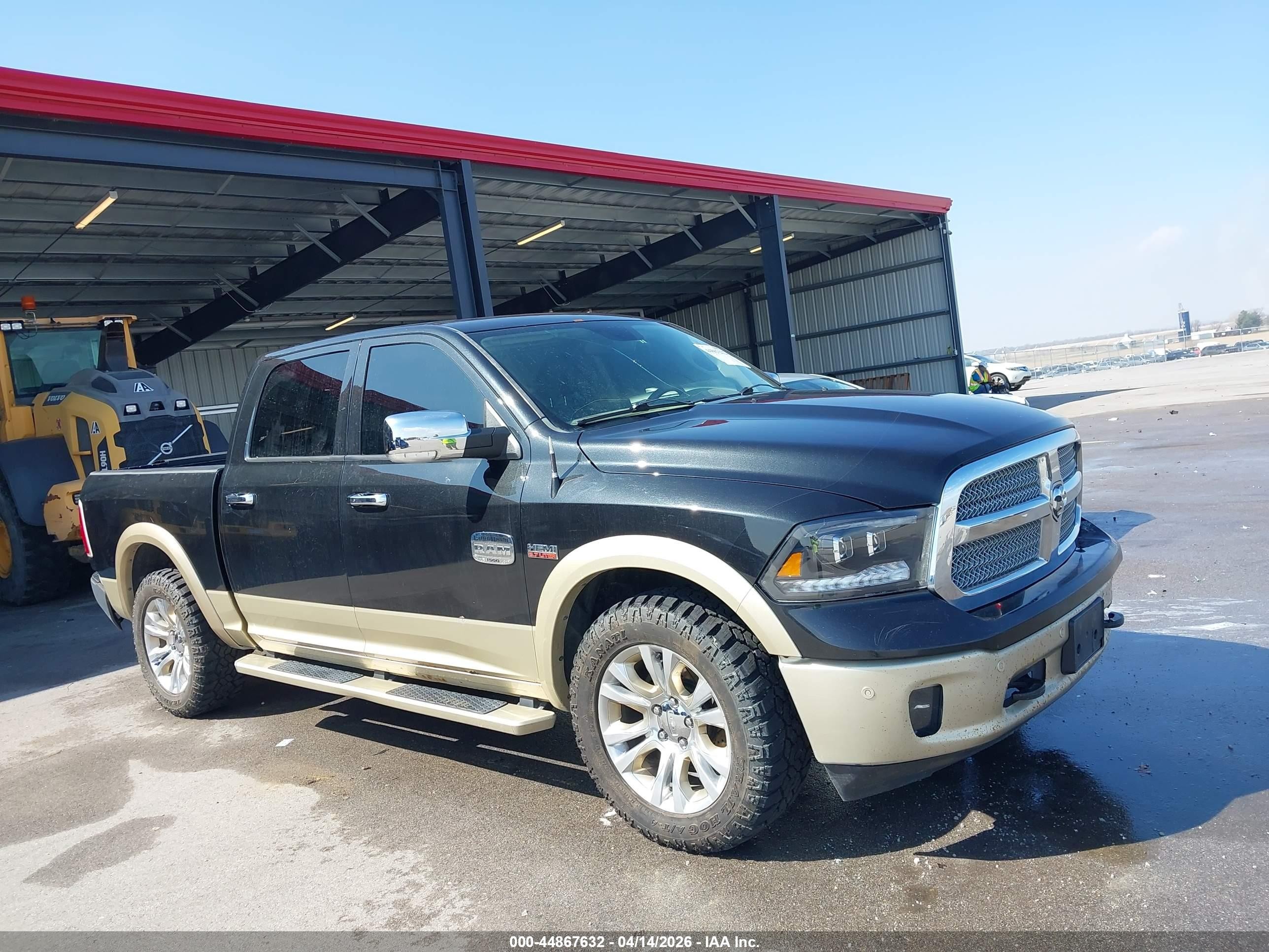2015 Ram 1500 Laramie Longhorn Black vin: 1C6RR7PT6FS682800