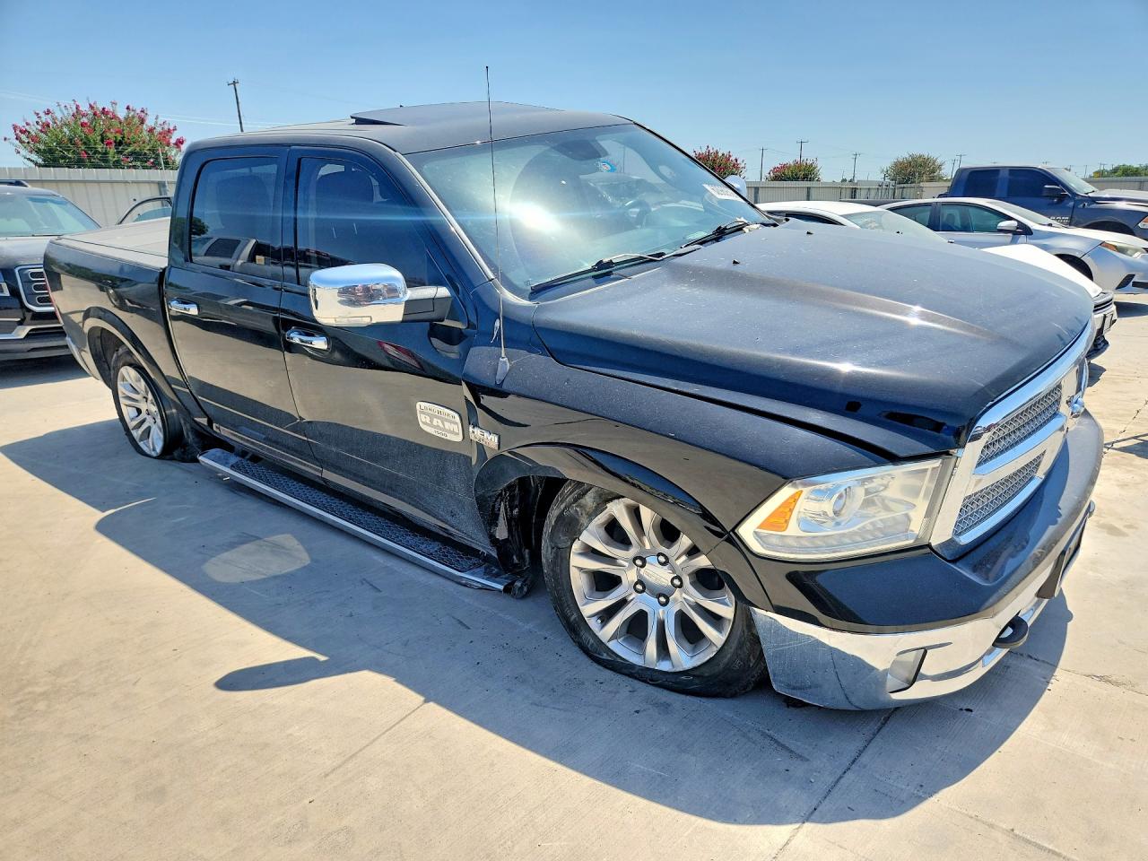 2013 Ram 1500 Longhorn Черный vin: 1C6RR7PT7DS605057