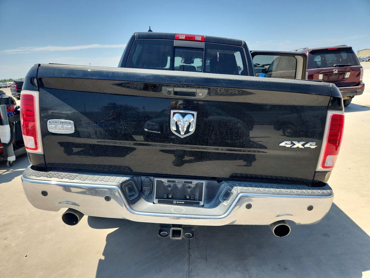 2013 Ram 1500 Longhorn Черный vin: 1C6RR7PT7DS605057
