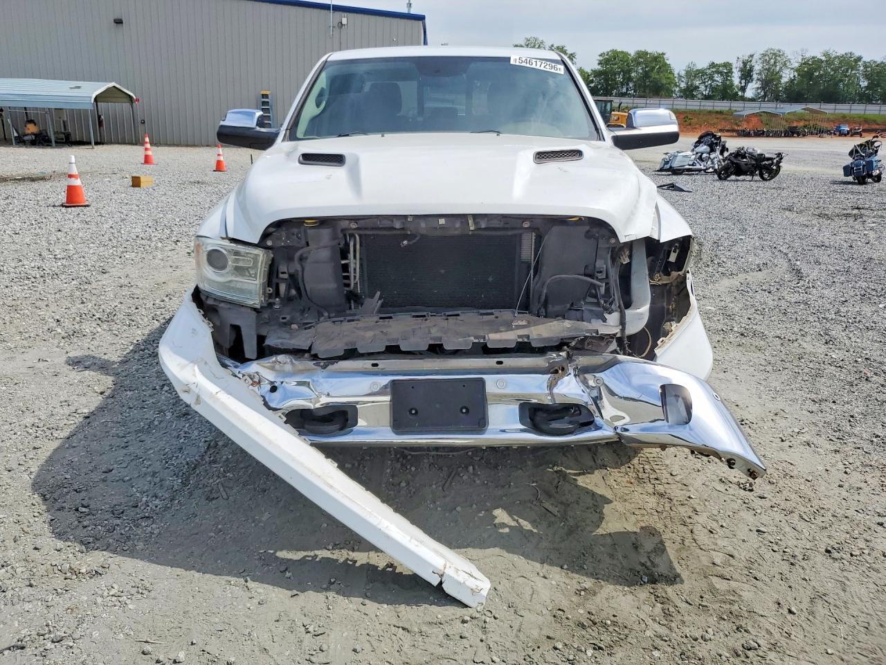2014 Ram 1500 Longhorn White vin: 1C6RR7PT7ES143794