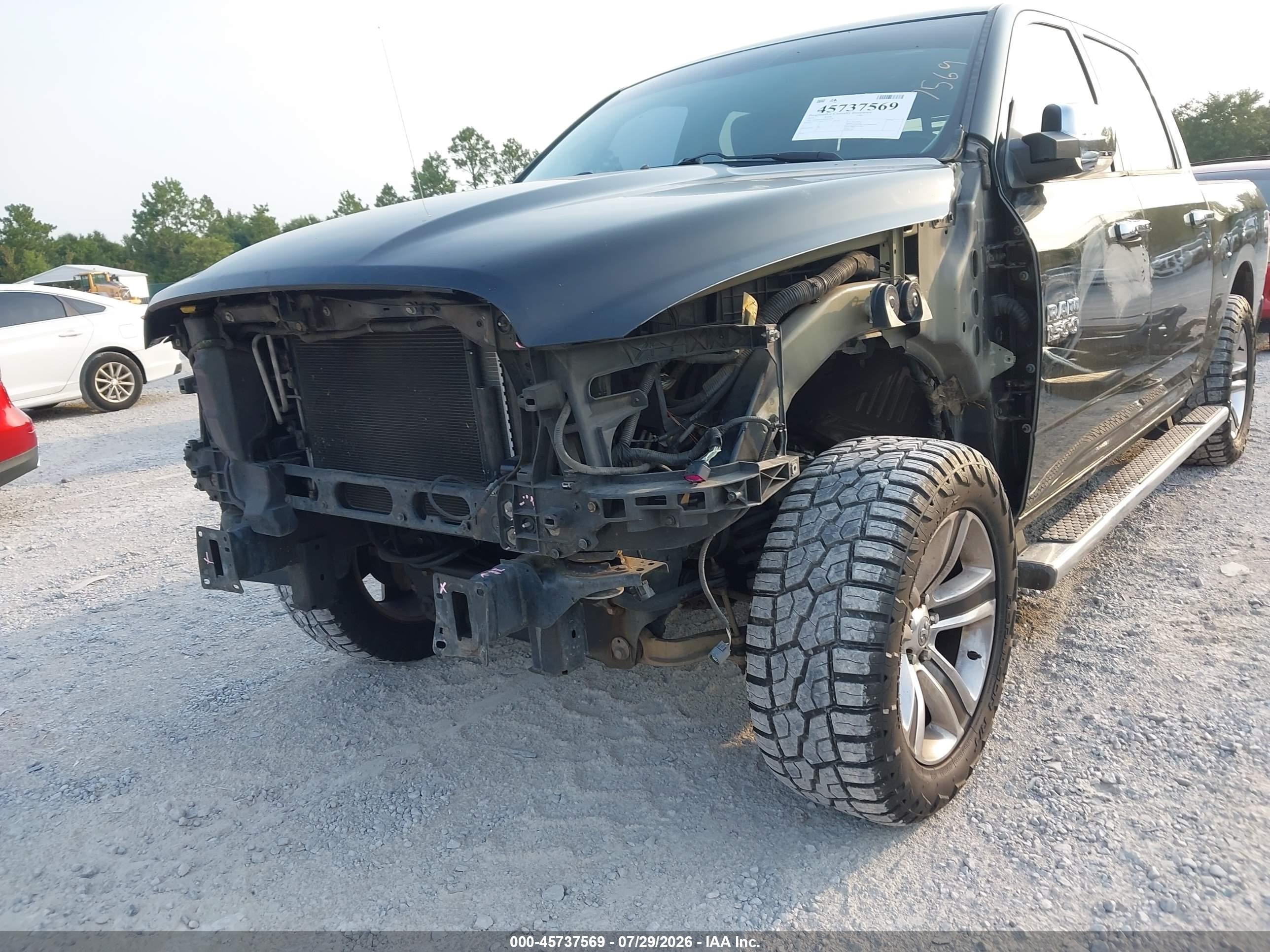 2014 Ram 1500 Longhorn Limited Black vin: 1C6RR7PT7ES214475