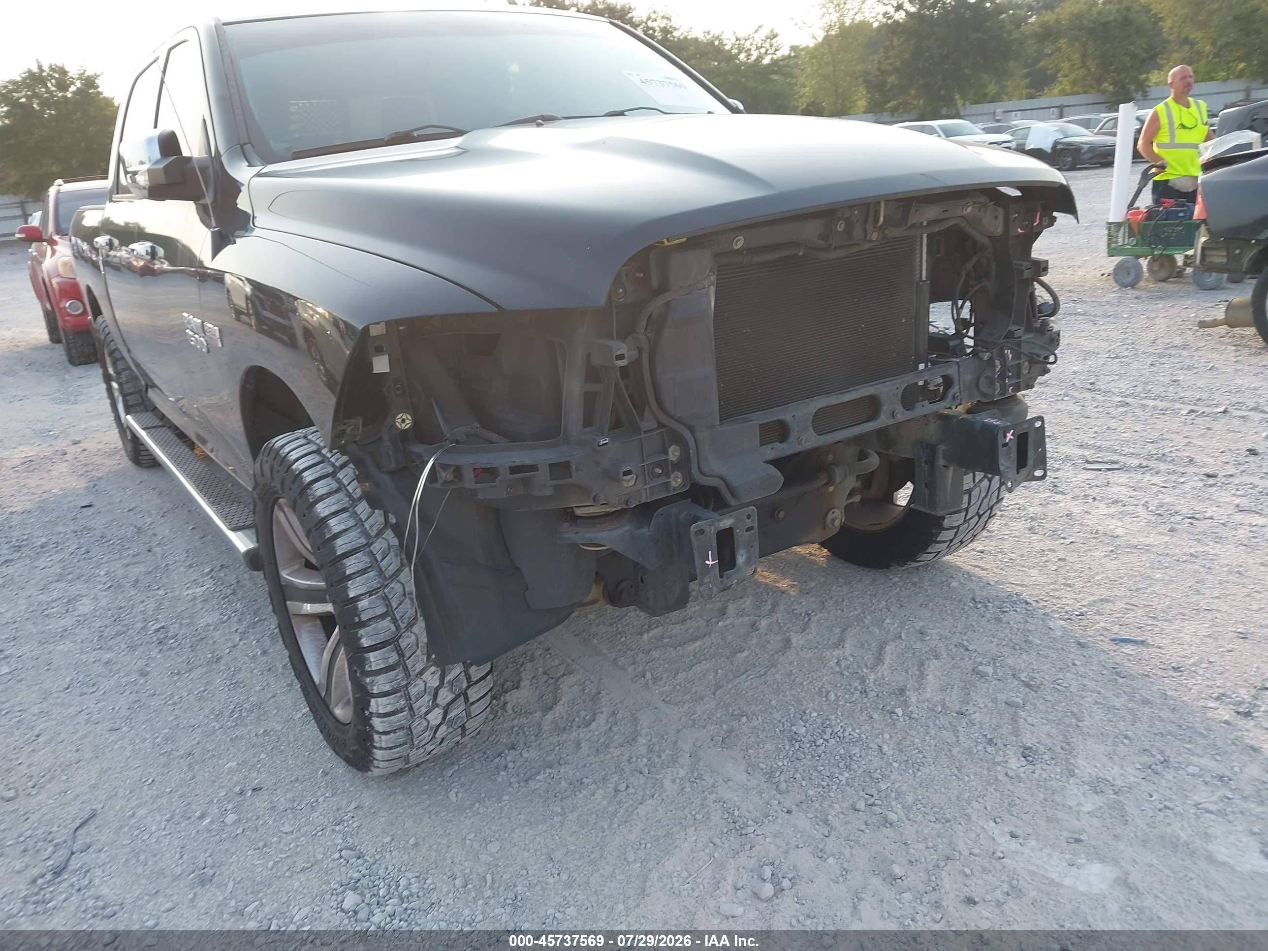 2014 Ram 1500 Longhorn Limited Black vin: 1C6RR7PT7ES214475