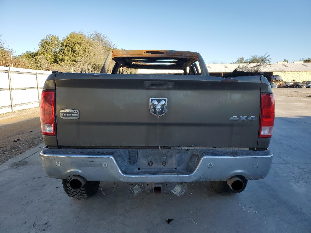 2014 Ram 1500 Longhorn Серый vin: 1C6RR7PT7ES427944