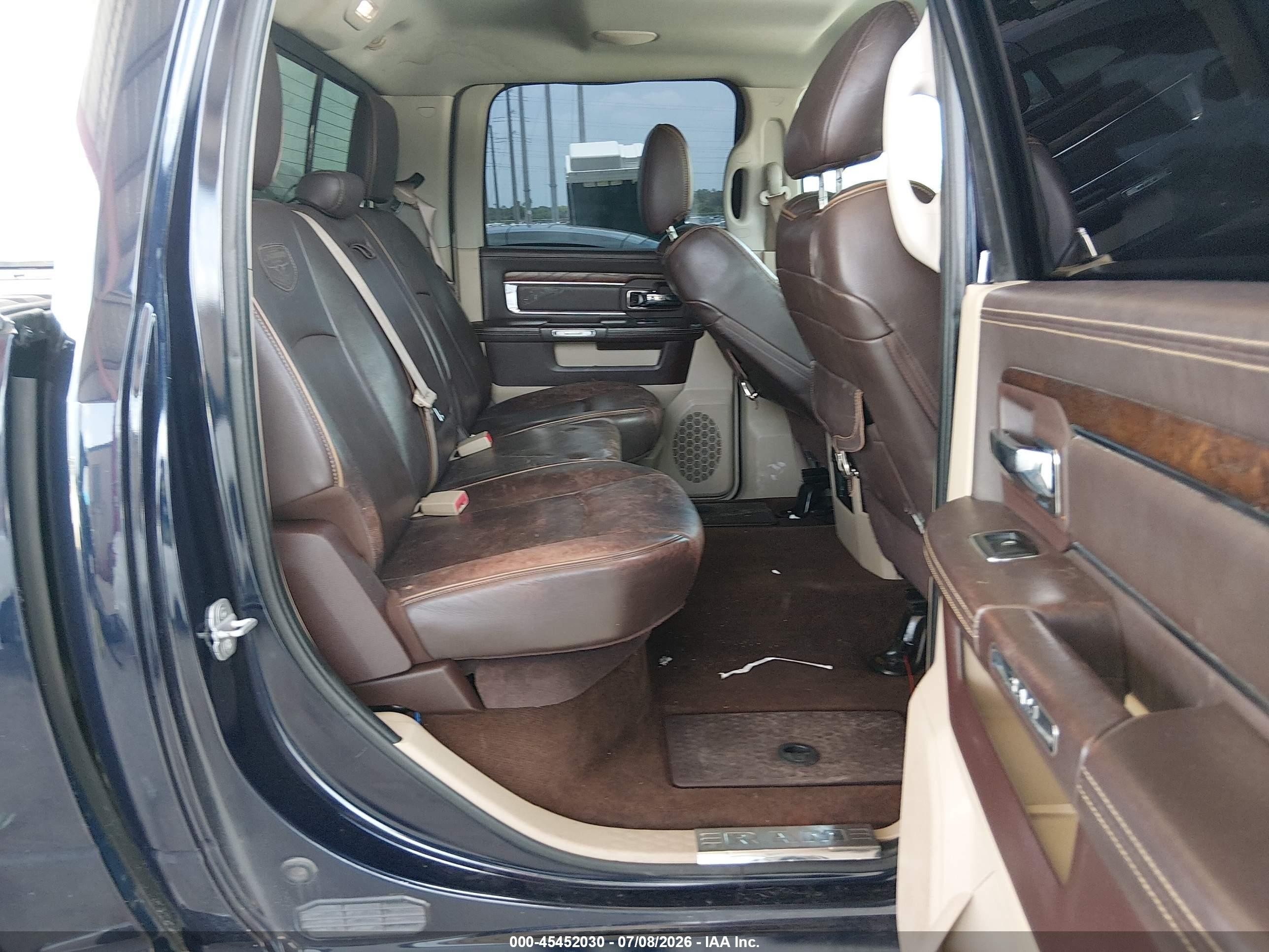 2013 Ram 1500 Laramie Longhorn Edition Blue vin: 1C6RR7PT8DS525153