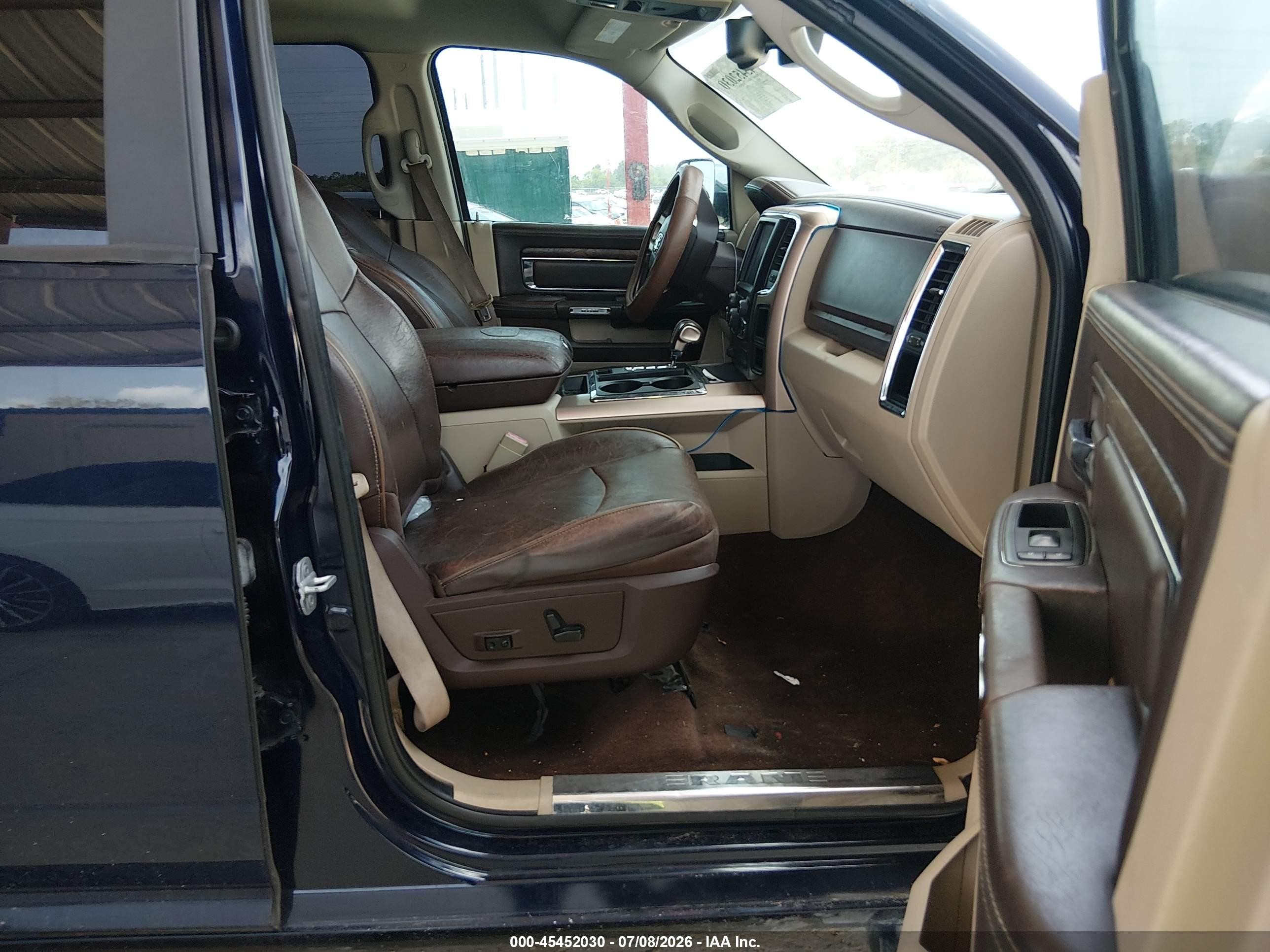 2013 Ram 1500 Laramie Longhorn Edition Blue vin: 1C6RR7PT8DS525153
