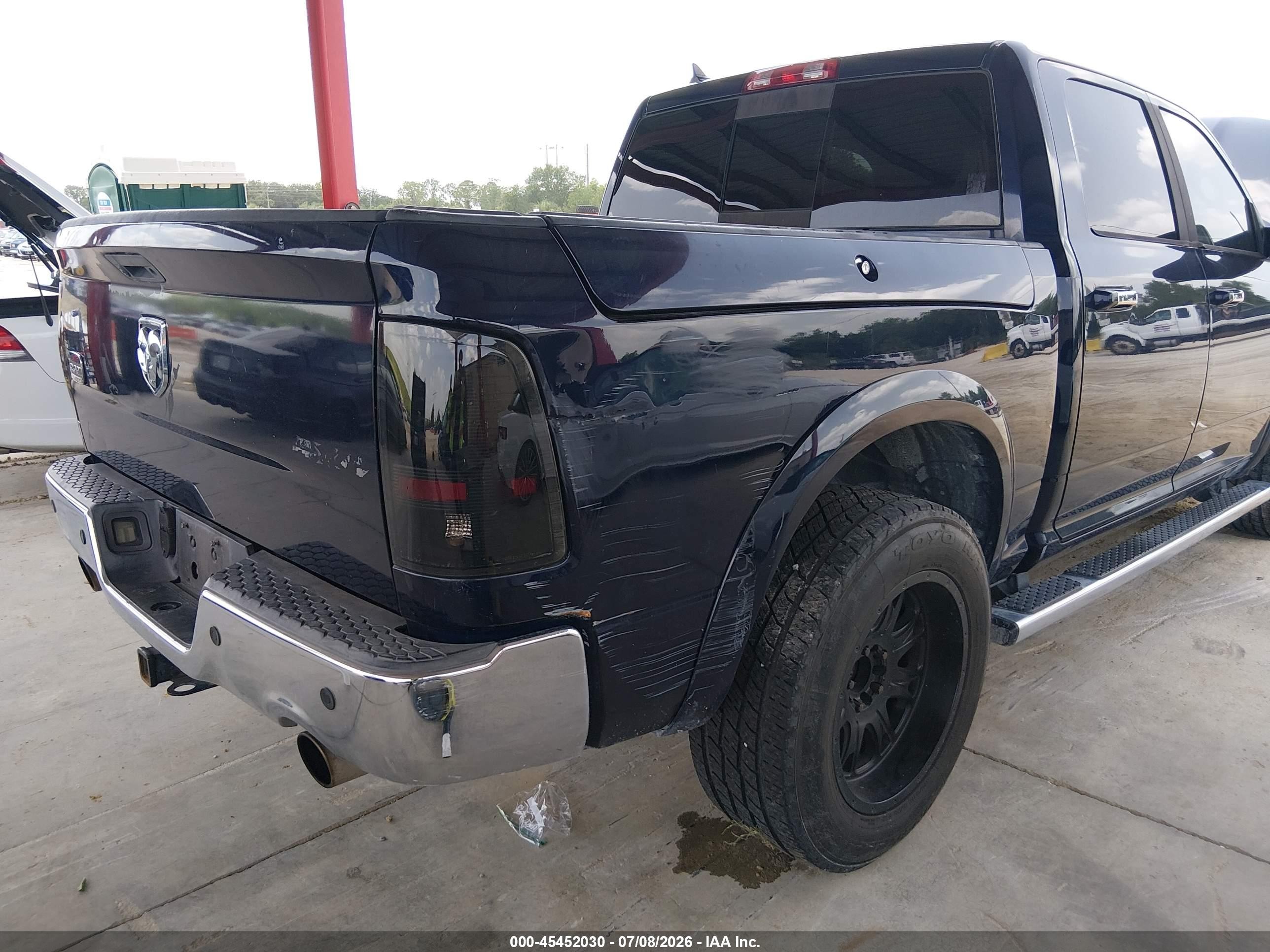 2013 Ram 1500 Laramie Longhorn Edition Blue vin: 1C6RR7PT8DS525153