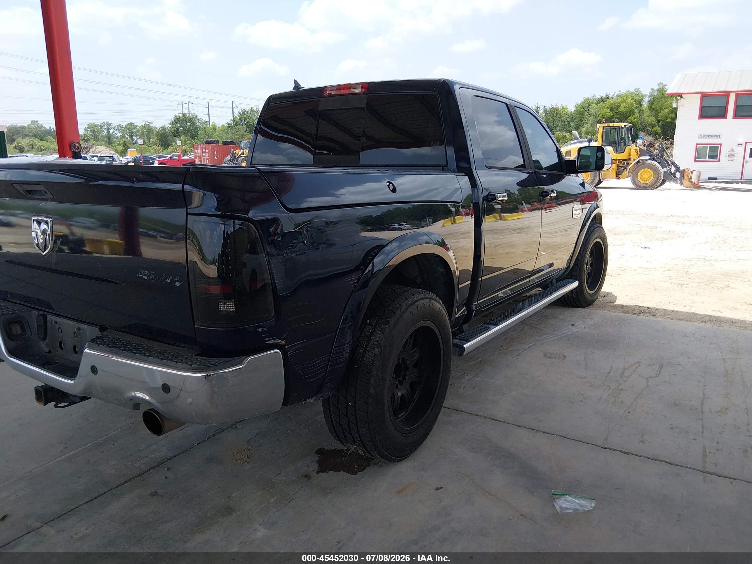 2013 Ram 1500 Laramie Longhorn Edition Blue vin: 1C6RR7PT8DS525153