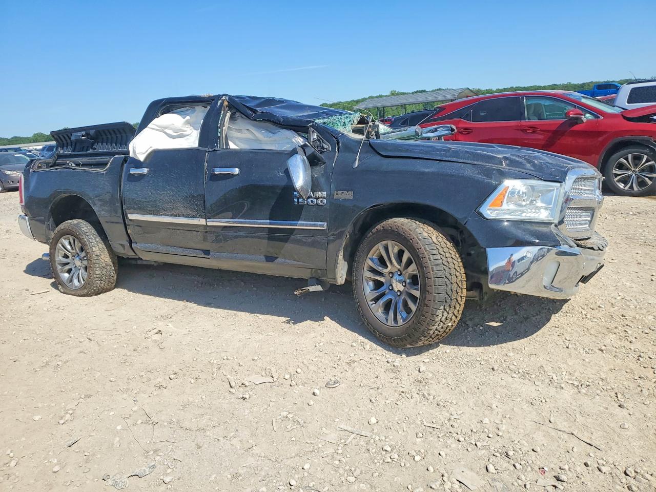 2014 Ram 1500 Longhorn Черный vin: 1C6RR7PT8ES336973