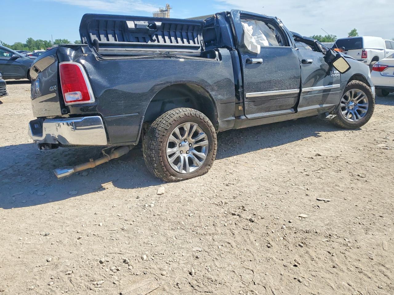 2014 Ram 1500 Longhorn Черный vin: 1C6RR7PT8ES336973
