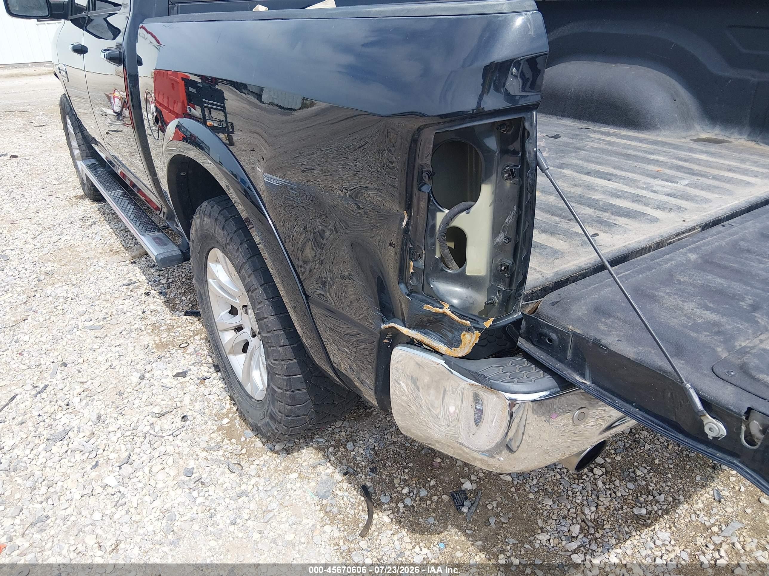 2015 Ram 1500 Laramie Longhorn Черный vin: 1C6RR7PT8FS679414