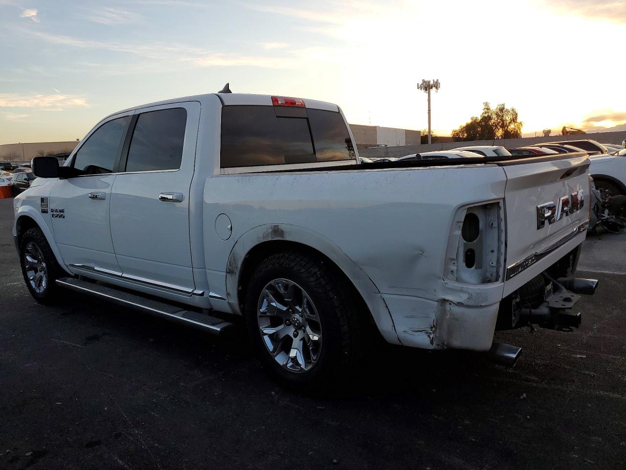2016 Ram 1500 Longhorn White vin: 1C6RR7PT8GS217310