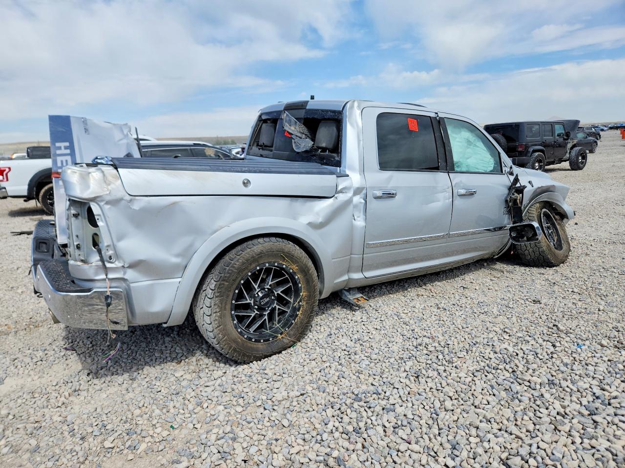 2015 Ram 1500 Longhorn Silver vin: 1C6RR7PT9FS529070