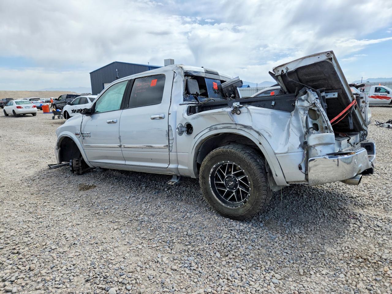2015 Ram 1500 Longhorn Silver vin: 1C6RR7PT9FS529070