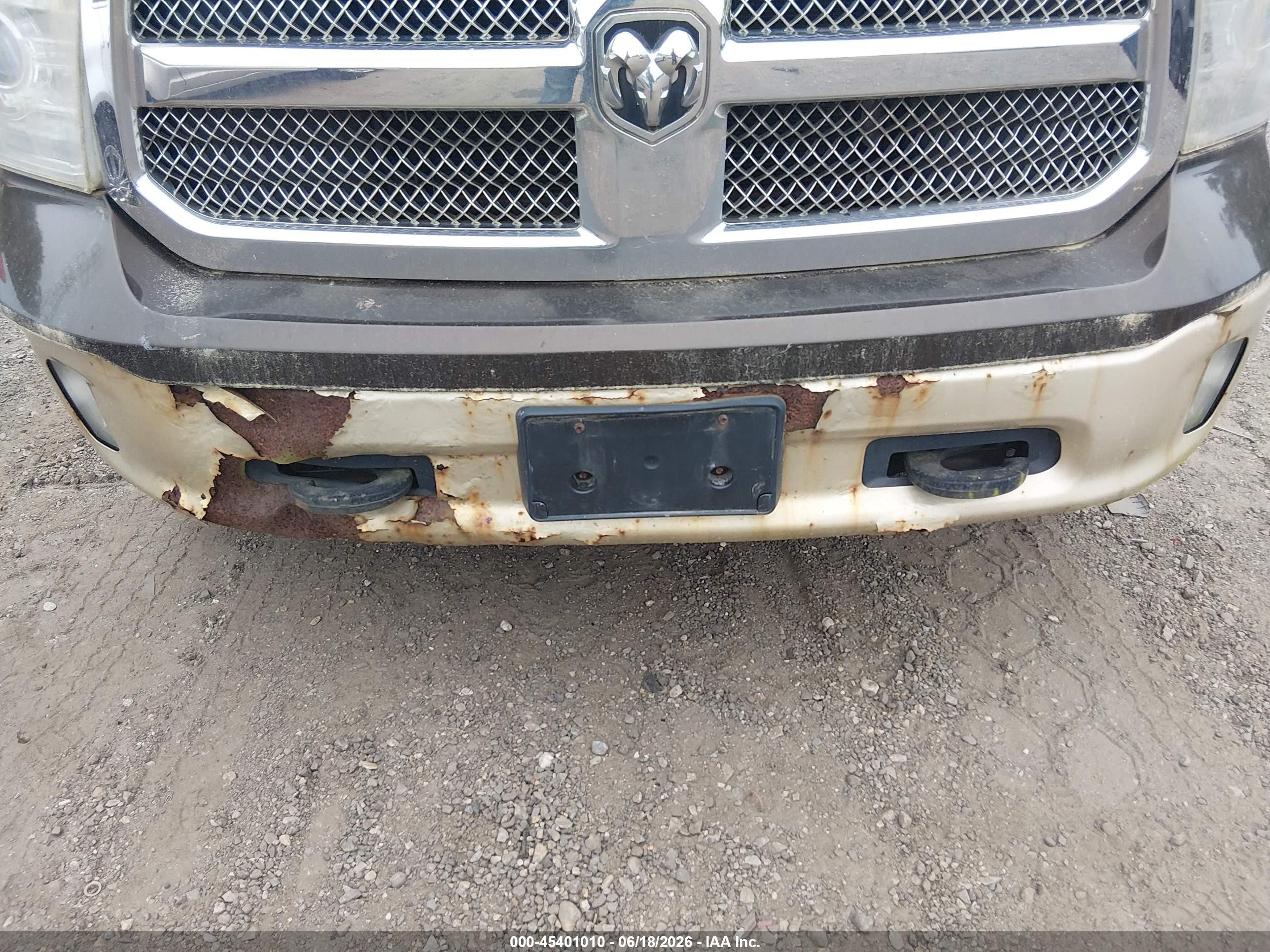 2013 Ram 1500 Laramie Longhorn Edition Brown vin: 1C6RR7PTXDS582387