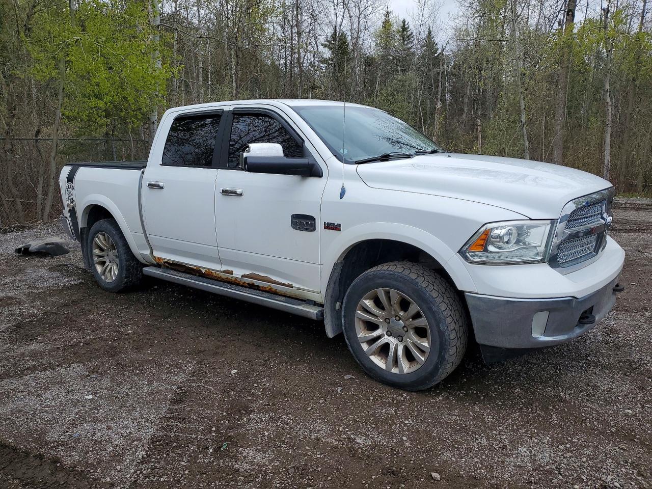 2013 Ram 1500 Longhorn Белый vin: 1C6RR7PTXDS619616