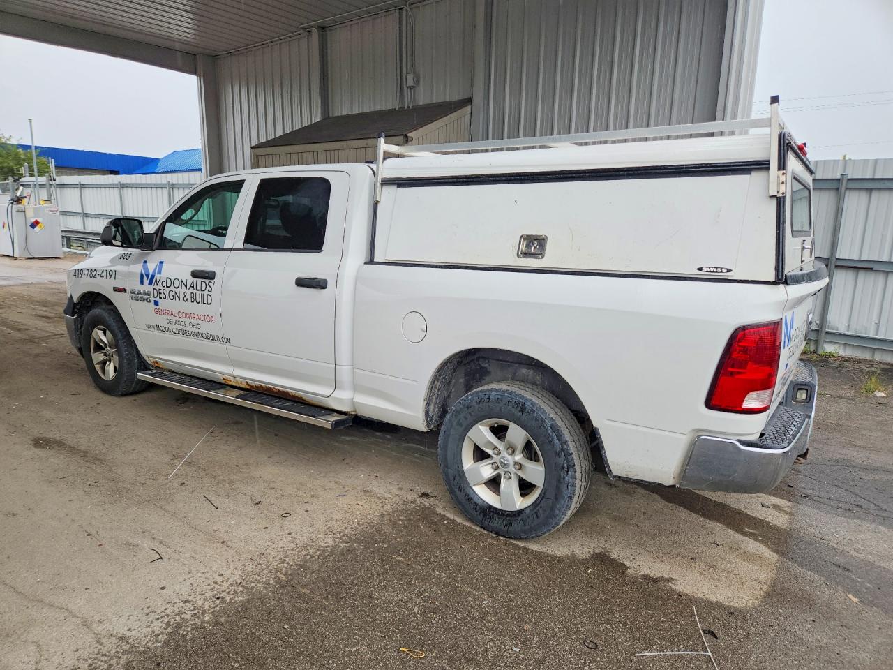 2015 Ram 1500 St White vin: 1C6RR7SMXFS586930