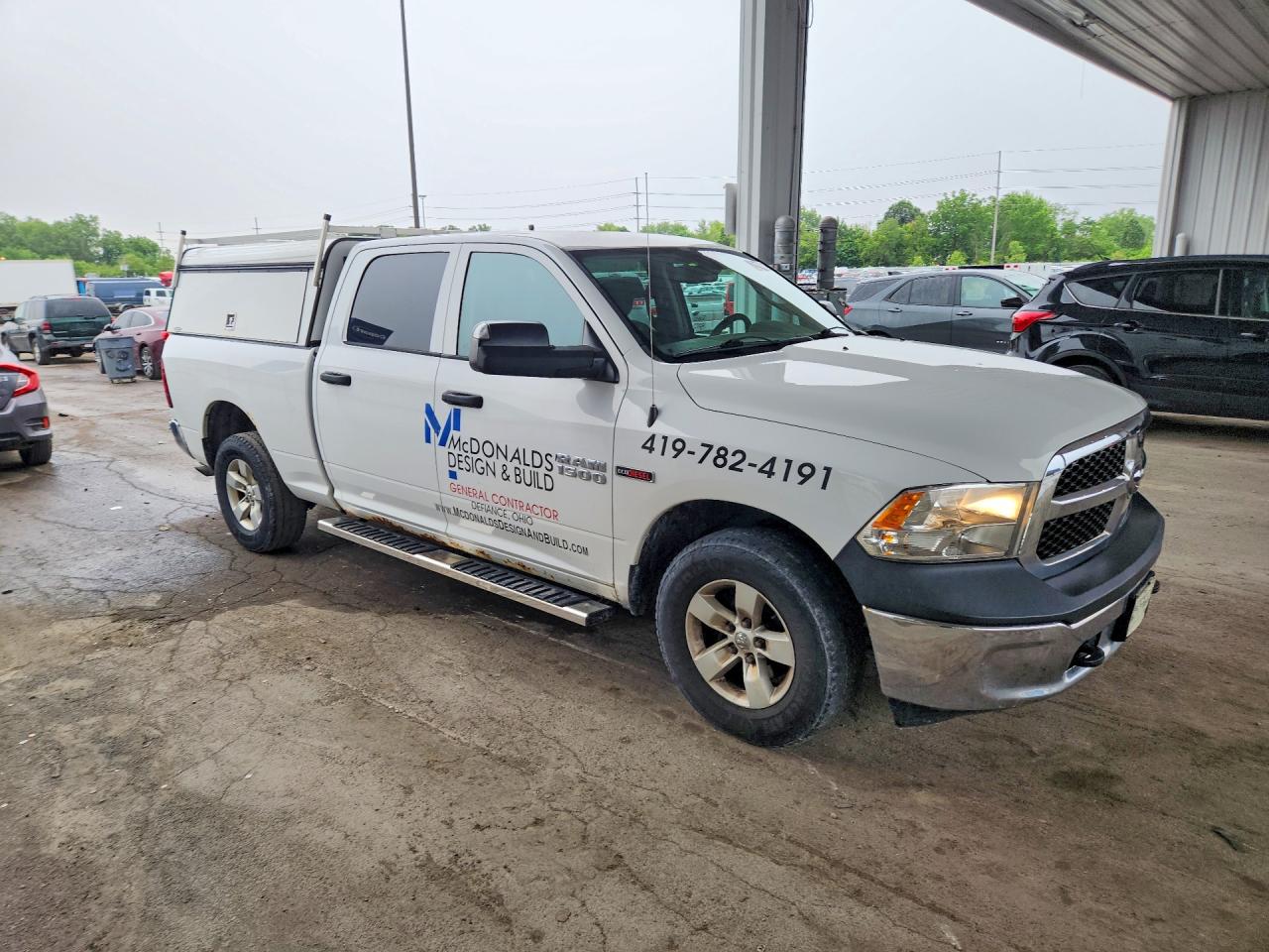 2015 Ram 1500 St White vin: 1C6RR7SMXFS586930
