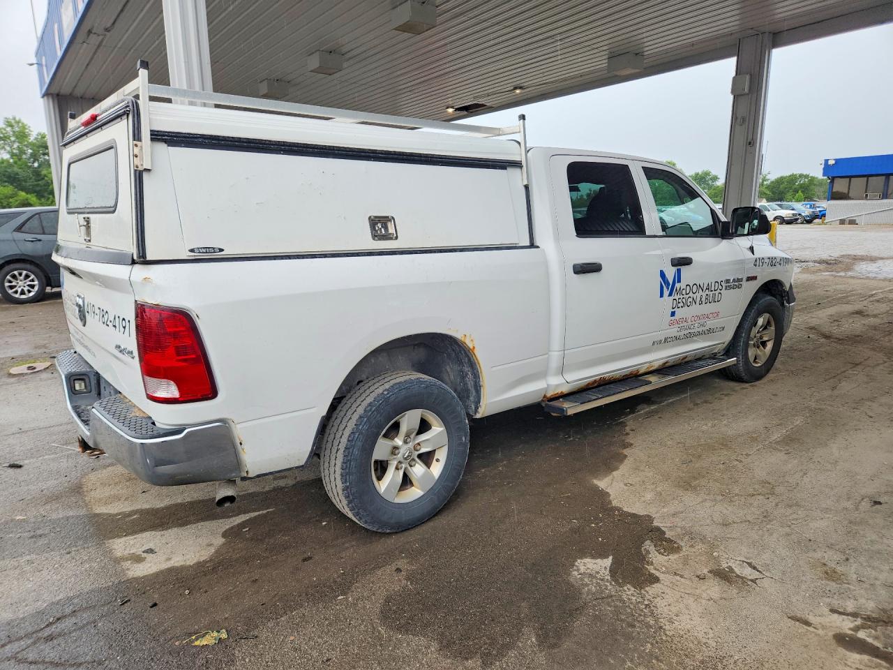 2015 Ram 1500 St White vin: 1C6RR7SMXFS586930